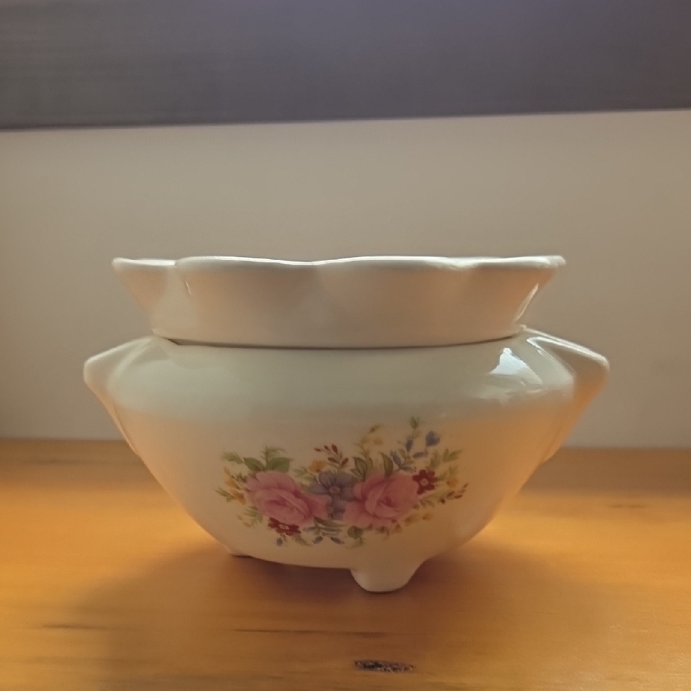 Floral Ceramic Bowl